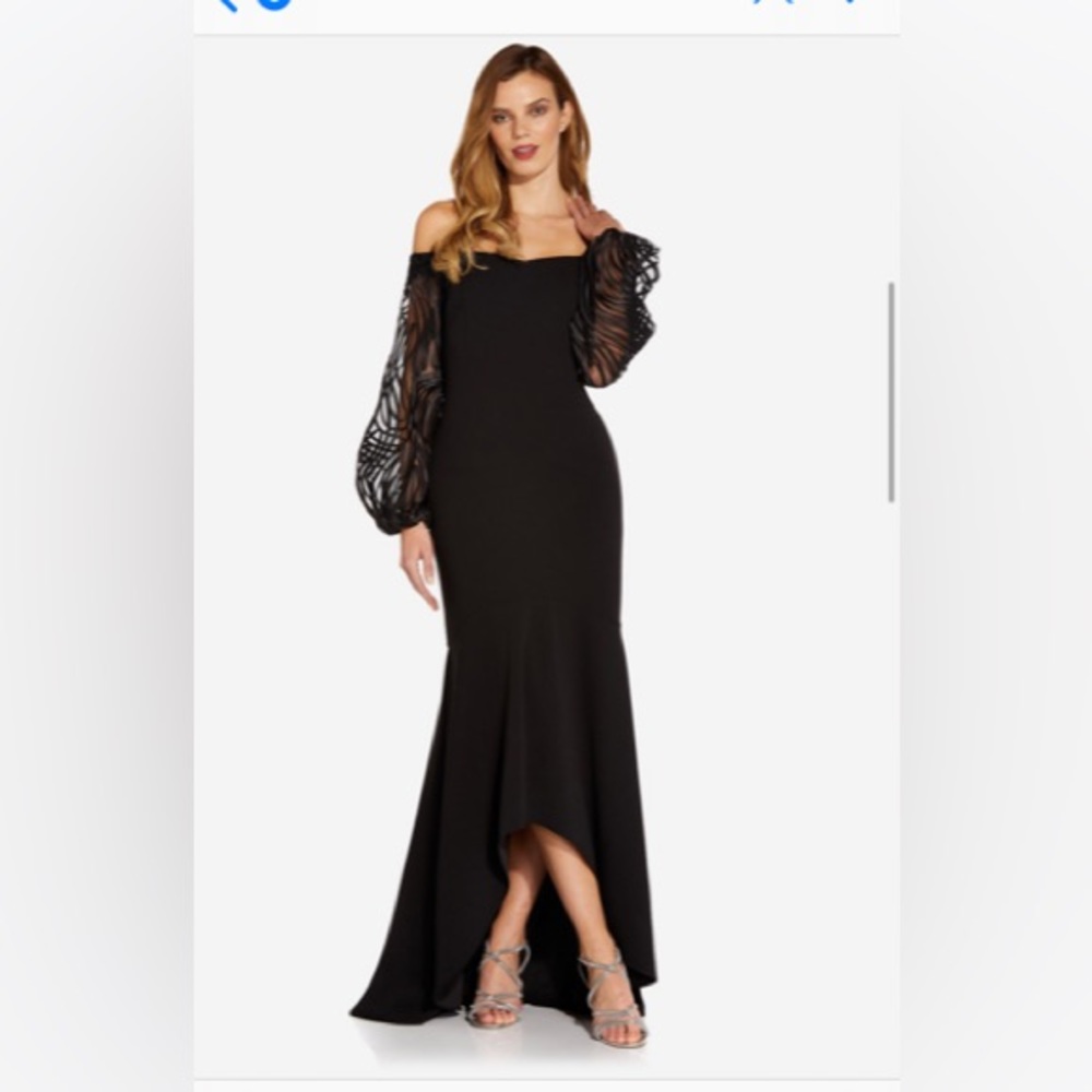 NWT Adrianna Papell Black Size 18 dress